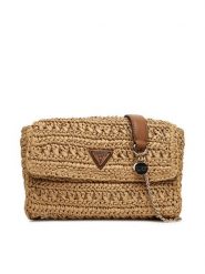 Guess Torebka Irene HWWG86 85210 Brązowy. Brązowe torebki do ręki damskie Guess, z aplikacjami, bez dodatków. Za 349.99 zł.