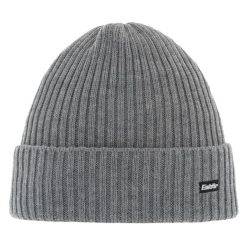 Czapka Eisbär. Szare czapki męskie Eisbar, na zimę, bez wzorów. Za 139.99 zł.