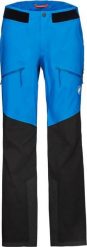 Spodnie z membraną Mammut Taiss Pro HS Pants - glacier blue/black rozmiar: m. Czarne spodnie sportowe męskie IGUANA, m, bez wzorów, narciarskie. Za 2,350.75 zł.