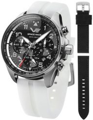 Zegarek męski Vostok Europe 6S20-325A741SW biały. Białe zegarki męskie Vostok Europe, bez wzorów. Za 2,783.72 zł.