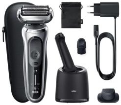 Męska Braun Seria 7 71-S7200cc srebrny. Golarki i trymery BRAUN. Za 739.00 zł.