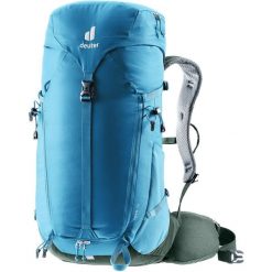 Plecak turystyczny Deuter Trail 30 - wave/ivy/ivy. Niebieskie plecaki męskie Deuter, bez wzorów, sportowe. Za 665.99 zł.