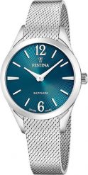 Zegarek damski Festina F20076-4 srebrny. Szare zegarki damskie Festina, srebrne. Za 1,178.55 zł.