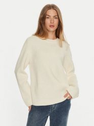 MICHAEL Michael Kors Sweter MF460YPF2G Écru Relaxed Fit. Swetry nierozpinane damskie MICHAEL Michael Kors, xl, bez wzorów, z wełny, bez kołnierzyka, bez ramiączek. Za 1,299.00 zł.