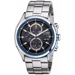 Citizen Eco-Drive Sport CA0431-51E. Czarne zegarki sportowe CITIZEN, bez wzorów. W wyprzedaży za 813.00 zł.