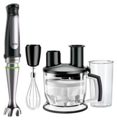 Braun Multi Quick 7 MQ7075X czarno-srebrny. Czarne blendery BRAUN. Za 449.00 zł.