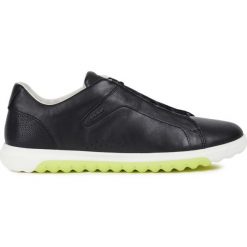 Geox Nexside Tenisówki Czarny. Czarne trampki męskie Geox, bez wzorów, z materiału, bez zapięcia. Za 619.95 zł.