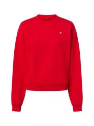 HUGO Bluza - Deroxina Kobiety Bawełna czerwony, XS. Czerwone bluzy damskie Hugo, xs, z aplikacjami, z bawełny, bez ramiączek, bez kaptura. Za 549.95 zł.
