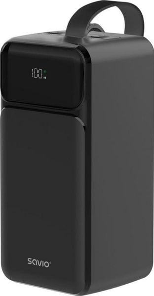 Savio BA-14 50000 mAh czarny. Czarne powerbanki . Za 129.90 zł.