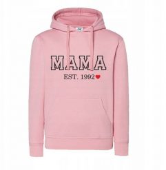 BLUZA Z HAFTEM MAMA BAWEŁNA DZIEŃ KOBIET INICJAŁY PREZENT CZARNA BIAŁA. Białe bluzy damskie Radziszewska, bez wzorów, z bawełny, bez ramiączek, bez kaptura. Za 302.58 zł.