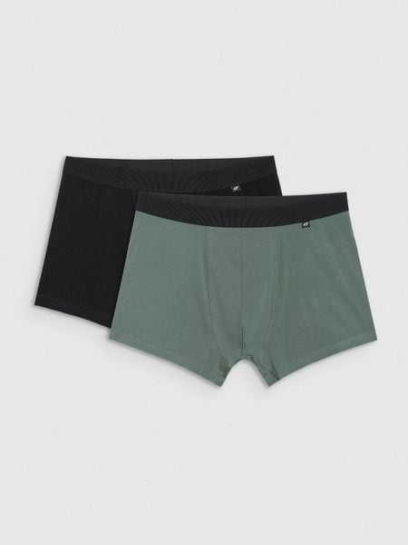 4F Bielizna bokserki (2-pack) męskie - multikolor 3XL. Bokserki męskie 4F, bez wzorów, z gumy. Za 79.99 zł.