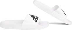Adidas Klapki adidas Adilette Shower Slides białe GZ3775 40,5. Białe klapki męskie Adidas, bez wzorów, bez zapięcia. Za 112.24 zł.