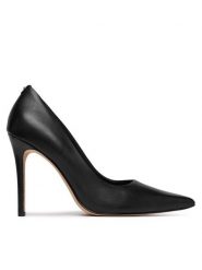 MICHAEL Michael Kors Szpilki Elyse High Pump 40R6EYHP1L Czarny. Czarne szpilki damskie MICHAEL Michael Kors, bez wzorów, ze skóry, bez obcasa, na szpilce, bez zapięcia. Za 659.99 zł.