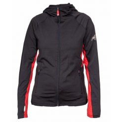Damska bluza jeździecka Karlslund Kylja. Czarne bluzy damskie KARLSLUND, xs, bez wzorów, bez ramiączek, bez kaptura. Za 393.00 zł.