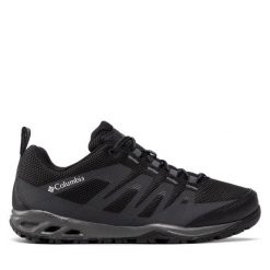 Trekkingi Columbia. Czarne buty zimowe męskie Columbia, bez zapięcia. Za 279.99 zł.