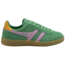Buty damskie Gola Viper. Zielone obuwie sportowe damskie Gola, bez wzorów, bez zapięcia. Za 445.50 zł.