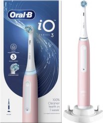 Szczoteczka Oral-B iO Series 3 Pink. Różowe szczoteczki elektryczne Oral-B. Za 299.00 zł.