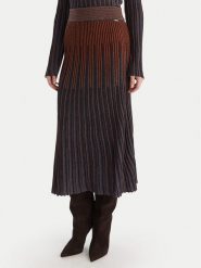 Fracomina Spódnica midi FS25WG4002K558Q7 Niebieski Regular Fit. Niebieskie spódnice damskie Fracomina, l, bez wzorów, z syntetyku, midi. Za 599.99 zł.