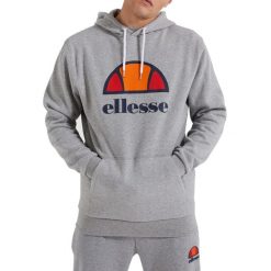 Bluza treningowa męska Ellesse Dahryl Oh Hoody. Szare bluzy męskie Ellesse, m, bez wzorów, sportowe, bez ramiączek, bez kaptura. Za 159.99 zł.