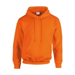 Bluza z kapturem Gildan Heavy Blend ®. Brązowe bluzy damskie GILDAN, s, bez wzorów, z bawełny, eleganckie, bez ramiączek, z kapturem. Za 81.25 zł.