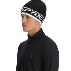Czapka zimowa Spyder Logo. Czerwone czapki damskie Spyder, na zimę, bez wzorów. Za 169.99 zł.