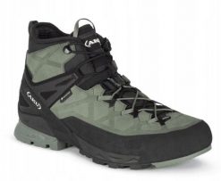Buty trekkingowe męskie Aku M'S ROCK DFS MID GTX, green, 45. Zielone trekkingi męskie Aku, bez zapięcia. Za 722.06 zł.