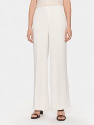 TWINSET Spodnie materiałowe 241TP2130 Écru Wide Leg. Spodnie materiałowe damskie Twinset, bez wzorów, z materiału. Za 479.99 zł.