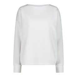Bluza damska CMP. Białe bluzy damskie CMP, uniwersalny, bez wzorów, bez ramiączek, bez kaptura. Za 124.99 zł.