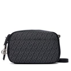 Torebka Liu Jo. Czarne listonoszki damskie Liu Jo, bez wzorów, bez dodatków. Za 499.99 zł.