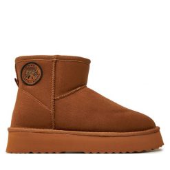 Śniegowce O'Neill. Brązowe śniegowce damskie O'Neill, bez zapięcia. Za 249.99 zł.