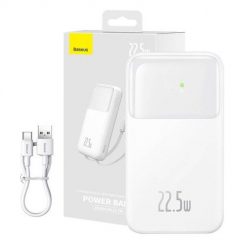 Powerbank Baseus Comet 10000mAh 22.5W (biały). Białe powerbanki Baseus. Za 159.00 zł.