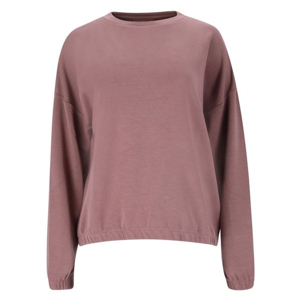 Bluza damska Endurance Timmia. Brązowe bluzy damskie Endurance, bez wzorów, z materiału, klasyczne, bez ramiączek, bez kaptura. Za 206.50 zł.