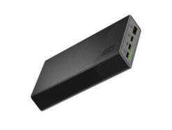 GREEN CELL POWERBANK POWERPLAY 20S CZARNY 20000MAH 22,5W 3X USB-C PD 1X USB-A. Czarne powerbanki Green Cell. Za 103.99 zł.