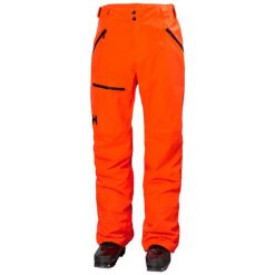 Spodnie narciarskie cargo Helly Hansen Sogn. Brązowe spodnie sportowe męskie Helly Hansen, m, bez wzorów, narciarskie. W wyprzedaży za 860.00 zł.