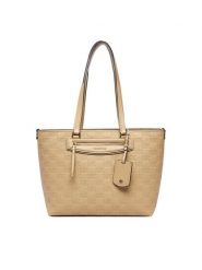 MICHAEL Michael Kors Torebka 30S6GTVT6B Beżowy. Brązowe shopperki damskie MICHAEL Michael Kors, bez wzorów, ze skóry, bez dodatków. Za 1,239.00 zł.
