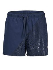 Jack & Jones Szorty kąpielowe Maui Splash 12291491 Granatowy Regular Fit. Niebieskie kąpielówki męskie Jack & Jones, l, bez wzorów, z syntetyku. Za 99.99 zł.