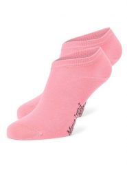 Marie Lund skarpetki do trampek w 2-paku Kobiety różowy, ONE SIZE. Czerwone skarpetki damskie Marie Lund, bez wzorów. Za 29.95 zł.