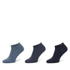 Skarpety krótkie Calvin Klein. Niebieskie skarpety męskie Calvin Klein, bez wzorów. Za 59.99 zł.