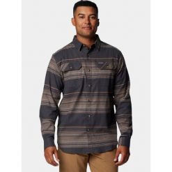 Koszula Męska Columbia Flare Gun Stretch Flannel. Brązowe koszule męskie Columbia, m, bez wzorów, bez kołnierzyka, bez ramiączek. Za 349.00 zł.