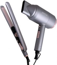 Suszarka Jocca Zestaw suszarki i prostownicy do włosów 2756 srebrno-różowy. Czerwone suszarki do włosów Jocca. Za 223.65 zł.