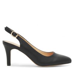 Szpilki Clara Barson. Czarne szpilki damskie Clara Barson, bez wzorów, bez obcasa, na szpilce, bez zapięcia. Za 119.99 zł.