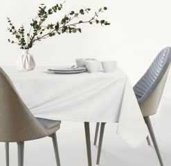 AmeliaHome AmeliaHome obrus plamoodporny GAIA HMD WHITE 140X320. Białe balerinki damskie AmeliaHome, bez wzorów, bez obcasa, bez zapięcia. Za 164.98 zł.