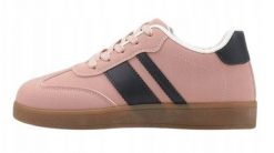 Buty sportowe trampki halówki sneakersy damskie na halę salę w-f fitness 37. Obuwie sportowe damskie Apawwa, bez wzorów, bez zapięcia, na fitness i siłownię. Za 79.00 zł.