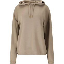 Bluza damska z kapturem Athlecia Namier. Zielone bluzy damskie Athlecia, bez wzorów, z dresówki, sportowe, bez ramiączek, z kapturem. Za 248.50 zł.
