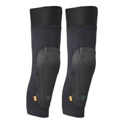 Ochraniacze na kolana Fox Launch Elite Knee Guard. Czarne spodnie sportowe damskie FOX, m, bez wzorów, rowerowe. Za 655.99 zł.