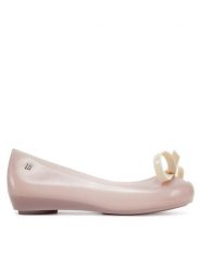Melissa Baleriny Melissa Ultragirl Bow Iii Ad 33891 Beżowy. Brązowe balerinki damskie Melissa, bez wzorów, z tworzywa sztucznego, bez obcasa, bez zapięcia. Za 199.99 zł.