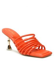 Aldo Klapki Harpa 13569795 Pomarańczowy. Brązowe klapki damskie Aldo, bez wzorów, ze skóry, bez obcasa, bez zapięcia. Za 259.99 zł.