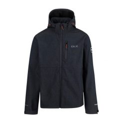 Męska Kurtka Soft Shell Justin DLX Marl. Czerwone kurtki męskie Trespass, m, bez wzorów, z softshellu, sportowe, bez kaptura. Za 393.99 zł.