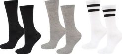 Soxo Zestaw 3x Kolorowe Męskie Skarpetki SOXO GOOD STUFF zabawne Sport 4045. Skarpety męskie Soxo, bez wzorów. Za 29.99 zł.