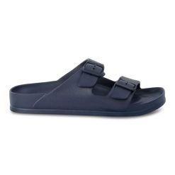 Lady Brooklyn damskie klapki. Niebieskie klapki damskie Regatta, na lato, bez wzorów, bez obcasa, bez zapięcia. Za 157.00 zł.